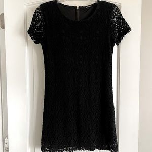 Floral Lace Shift Dress